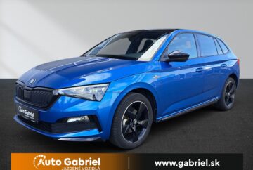 Škoda Scala Monte Carlo 1.0 TSI 81 Kw manuál (r.v. 2021)